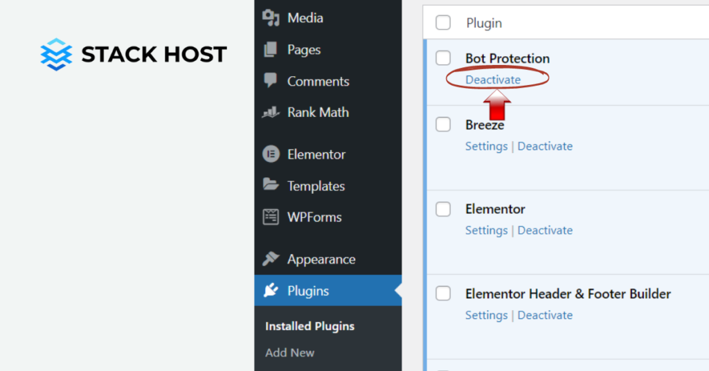 Activate Your Newly Installed Plugin