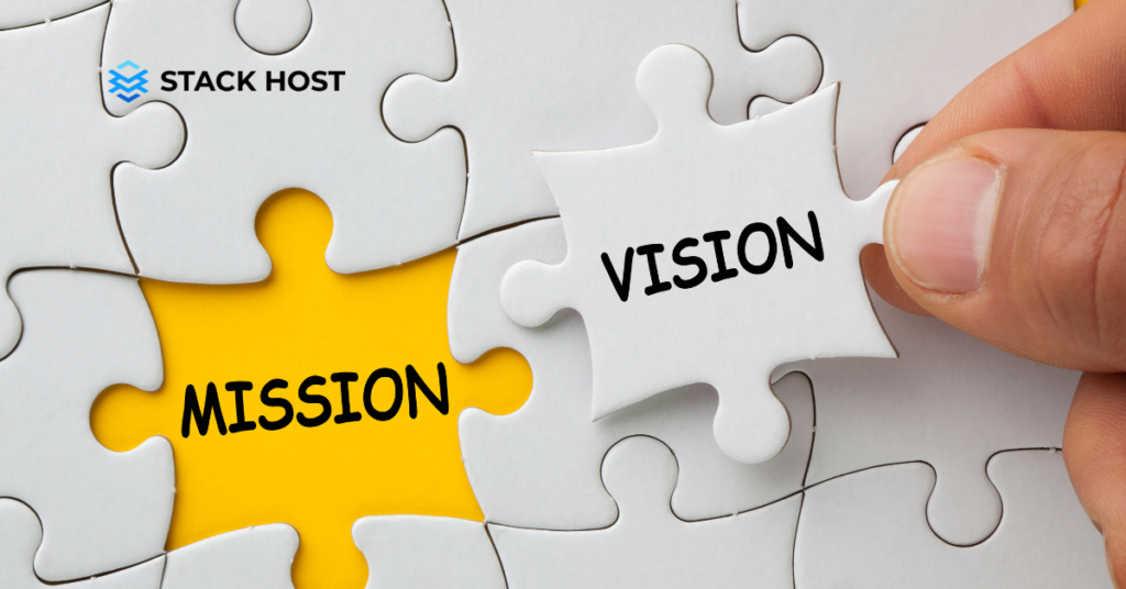 Incorporate your company mission and vision - About us page