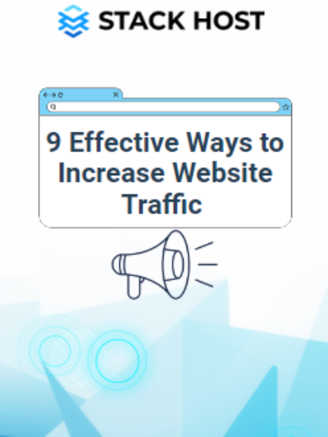 9 Effective Ways to Increase Website Traffic