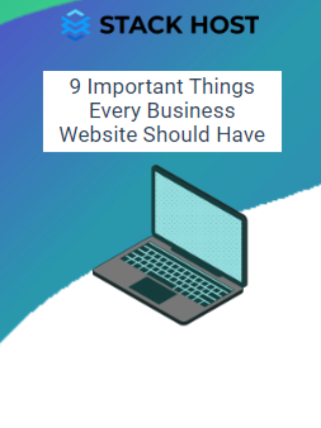 9 Important Things Every Business Website Should Have